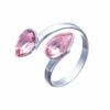 Light Rose Ignite Ring - Rhodium: Elegant Jewelry for Every Occasion